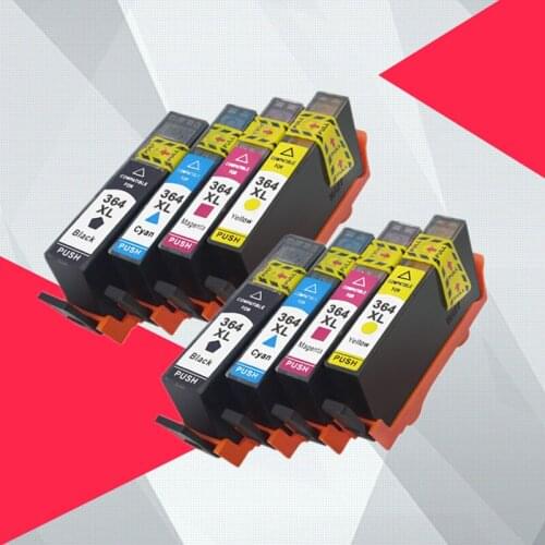 8PK Compatible Ink Cartridge Replacement for HP 364 XL 364xl for Deskjet 3070A 7510 photosmart 5510 5515 5520 7520 B109a 6510