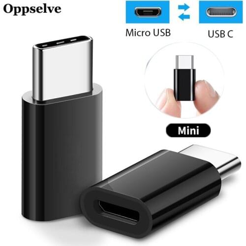 USB Adapter USB Type C Male to Micro USB Female OTG Adapter Type-C Converter USB-C Connector for Macbook Huawei Samsung S21 S20