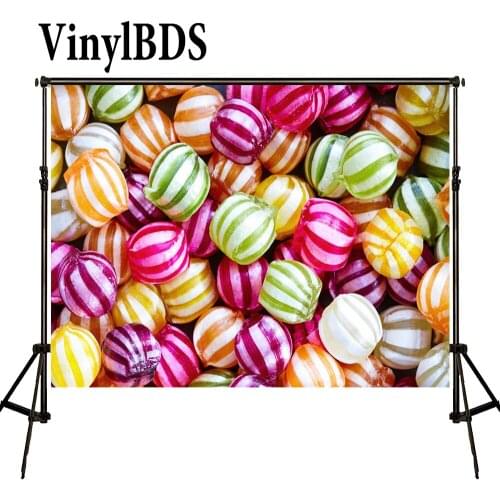 VinylBDS 5x7ft Love Pink Candy Boys Backdrops For Photography Sweet Newborn Photo Customize Photography Studio Background