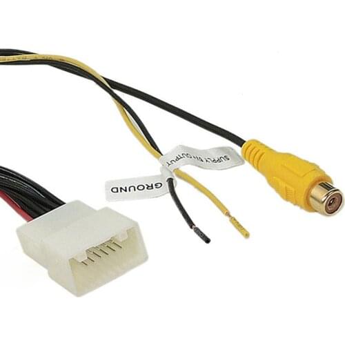 Rear View Wire Harness Reverse 16-pin Connector For Toyota Subaru Scion