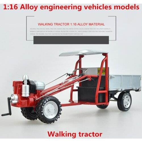 1:16 Alloy tractor models,high simulation walking tractor,metal diecasts,freewheeling,the childrens toy vehicles,free shipping