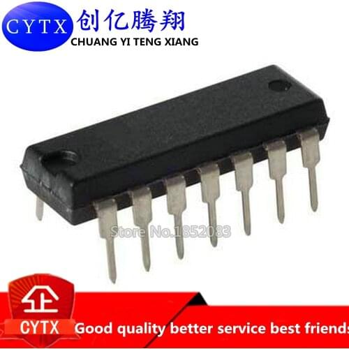 10PCS CD4030 CD4030BE DIP-14 in stock