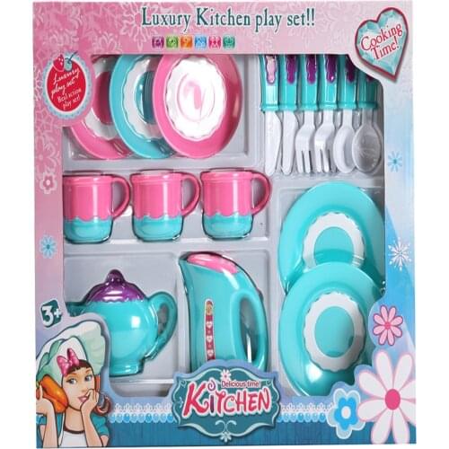 16 piece Educational Luxury Kitchen Tea Set Fun Play Set