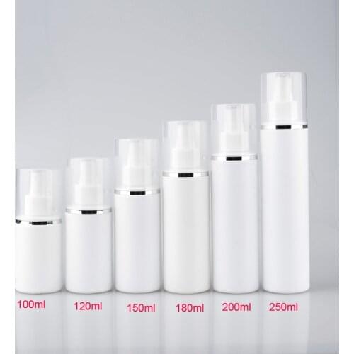 300pcs 100ml 120ml 150ml 180ml 200ml 250ml Empty Shampoo Pump Bottle Lotion Shower GEL Travel Press Refillable Makeup Containers