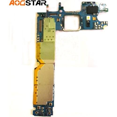 Aogstar Unlocked With Chips Mainboard For Samsung Galaxy S6 G920F LTE Motherboard Europe Version 32GB Logic Boards