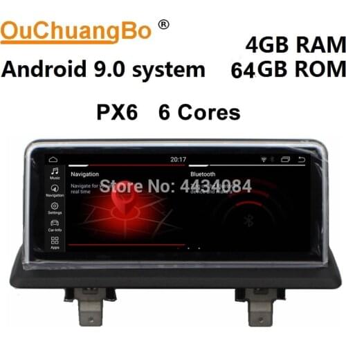 Ouchuangbo 10.25 inch car audio gps radio for E85 E86 Z4 2004-2008 support 6 core anti-reflection screen 4GB+64GB android 9.0