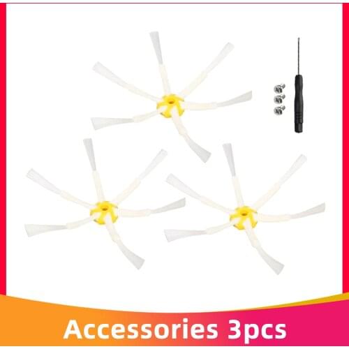 6-Arm Side Brush for iRobot Roomba 500 600 700 Series 530 550 560 610 620 630 650 625 760 770 780 Vacuum Cleaners Spare Parts