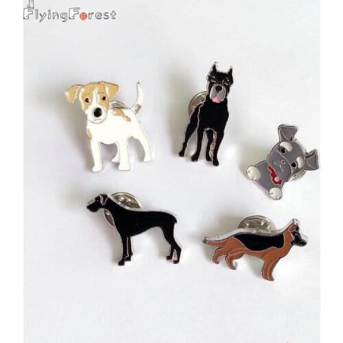 Brooch Pins Brooches Cute Dog Brooches Pins Jewelry for Women Suit Hats Badge Brooch Charm Badges Gifts