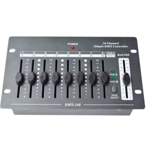 DMX Dimmer console dj event stage lighting 16 Channel Simple DMX Controller