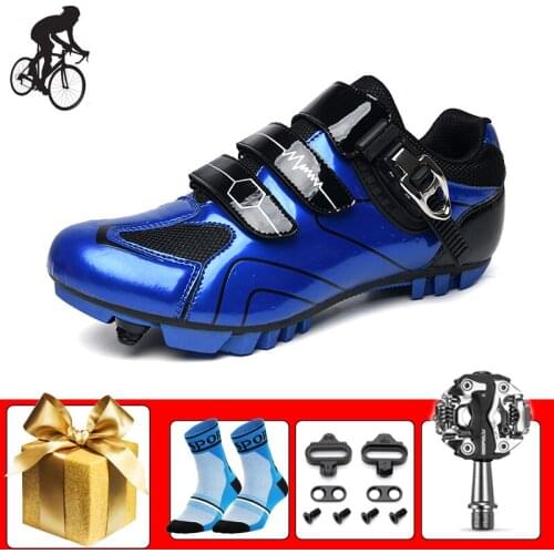 Cycling Shoes Add SPD Pedals Outdoor Self-locking Breathable Mountain Bike Sneakers Athletic Sapatilha Ciclismo Mtb Footwear