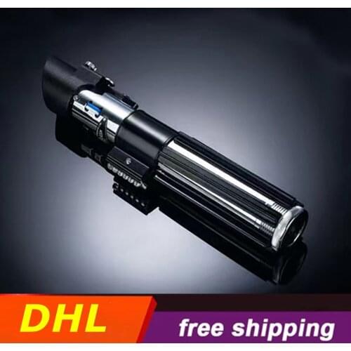 Pixel Vida Ep4 Ep5 Lightsaber Metal Handle 1 Inch Pixel Blade Smooth Swing Heavy Dueling With Character Nameplate Stand