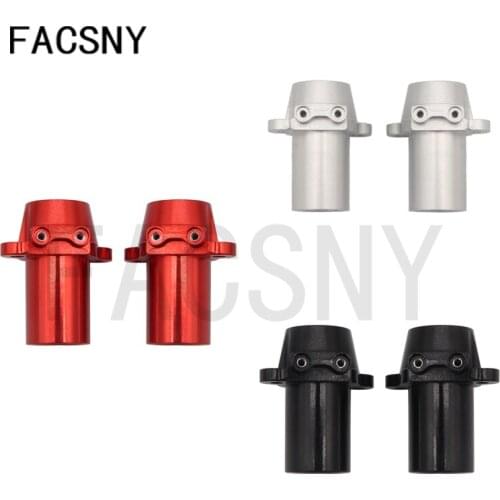 2pcs Metal Rear Axle Sleeve Replacement Rear Hubs Kits for 1/10 Axial RBX10 Ryft RC Crawler Car