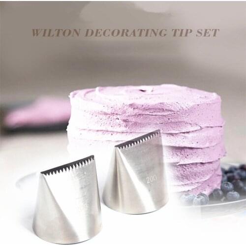 Extra Large Stainless Steel Nozzle Icing Piping Nozzles DIY Cream Cake Decorating Tools Pastry Tip Fondant Baking Accessories