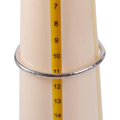 Professional Plastic Bracelet Measuring Mandrel Stick Sizer Jewelry Hammer Measuring Repairing Making Tool for Jeweler