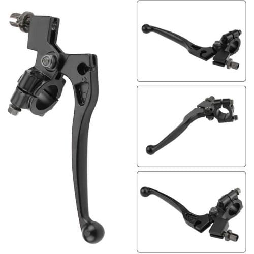 22mm 7/8in Handlebar Folding Clutch Brake Lever with Perch for 50CC-125CC Dirt Pit Bike