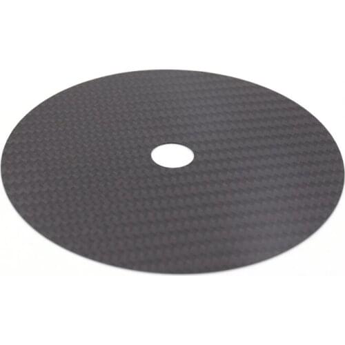 One piece CD Tuning Mat Stabilizer Carbon Fiber Up Grade HIFI clamp Top Tray Player