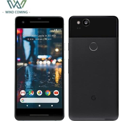 Google Pixel 2 5.0'' EU Version 128GB Smartphone Snapdragon 835 Octa Core 4GB RAM 64GB 4G LTE Mobile phone Fingerprint