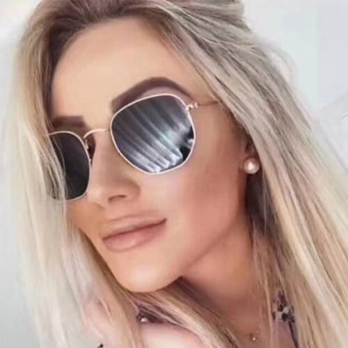 Women Sunglasses Tinted Color Lens Vintage Shaped Sunglasses Women Men Luxury Retro Female Sunglasses