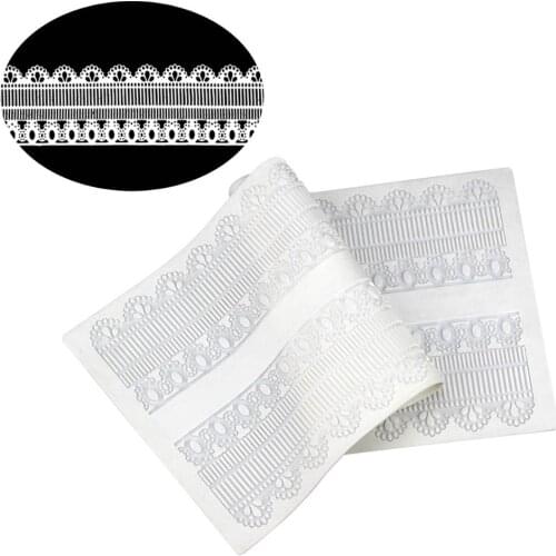 Sugarpaste Lace Mat Cake Decorating Tools Fondant Silicone Mold DIY Kitchenware Tool Baking Accessories