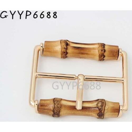 10-50-100 pieces inner width 56mm shoulder strap belt adjustable buckle bamboo slide buckle ladies purse bags metal hardware