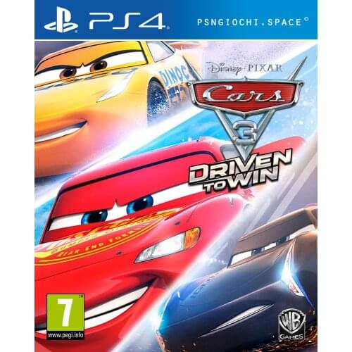 Cars 3: Driven to Win PlayStation 4 Original Product Gaming PS4 Video Game Console Most Fun Popular Activity