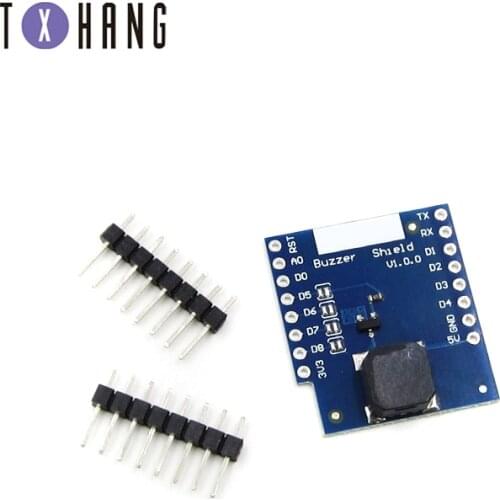 For Wemos D1 Mini Buzzer Shield V1.0.0 Development Board For Wemos D1 Mini Shield diy electronics