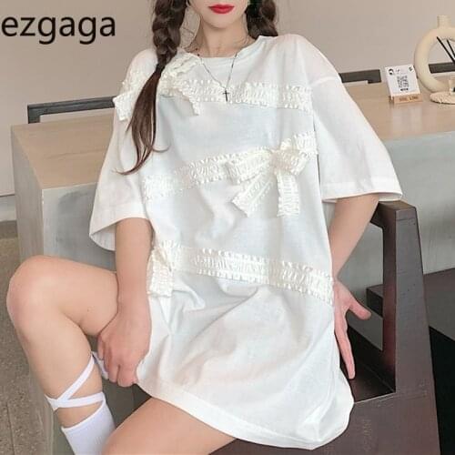 Женские футболки с коротким рукавом Ezgaga China At AliExpress