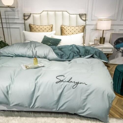 Simple Bedding Set With Pillowcase Duvet Cover Sets Bed Linen Sheet Single Double Queen King Size Quilt Covers Bedclothes