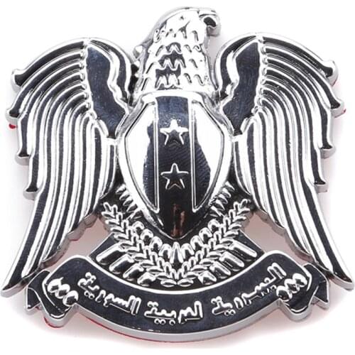 Personalized Stickers Cool Eagle Emblem Car Styling 3D Stickers Auto Decal Accessories Metal Badge Modifying Motorcycles sticker