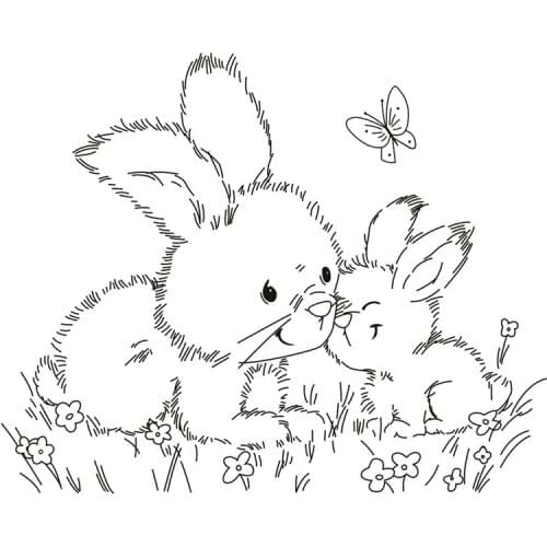 Transparent Silicone Clear Rubber Stamp Sheet Cling Scrapbooking DIY Cute Pattern Photo Album Paper Card Decor Character Stamp