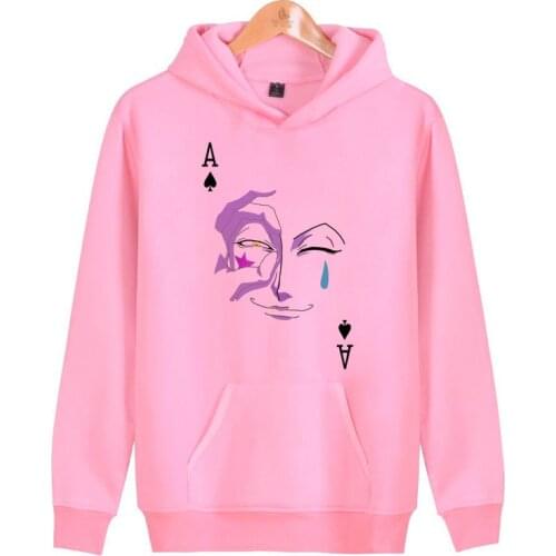 Hisoka hoodies sweatshirts harajuku hoddies streetwear hop pullover hip homme male men/women J1203