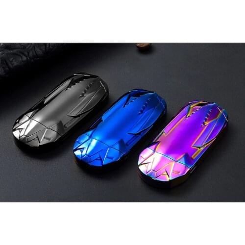 Sportscar Shape Tungsten Turbo USB lighter Recharable Electric Windproof Lighter Free Laser Logo
