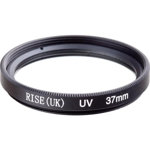 RISE(UK) 37MM UV Ultra-Violet Filter Lens Protector for DLSR 37mm lens