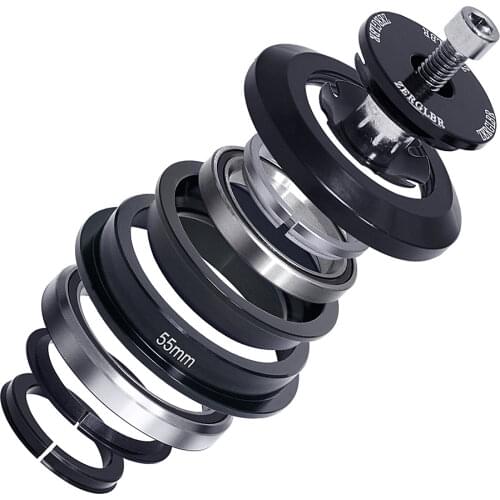 Mountain Road Bike 55mm/56mm Palin Bearing Bowl Front Fork Spinal Tapered Frame Head Bowl Accessories