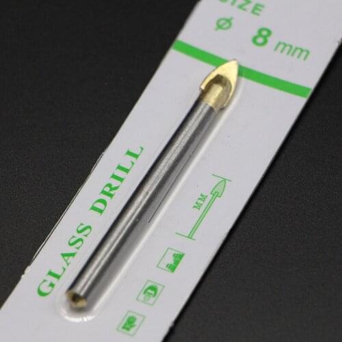 2Pcs/lot 8mm Glass Drill Bits Hole Saws Drilling Accessories for Ceramic Materials