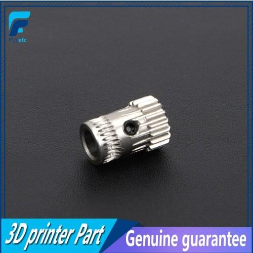 1pc Prusa i3 Steel Pulleys Prusa i3 MK2/MK3 3D Printer Parts Cloned Btech Dual Gears DIY Kit 3D Printer Gears Extrusion Wheel
