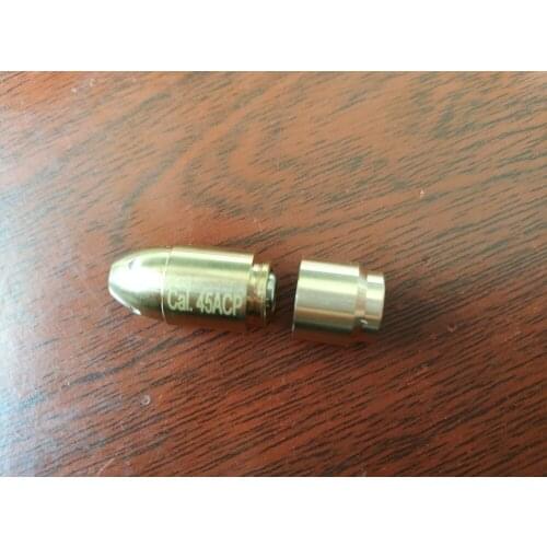 45ACP Laser Ammo,Laser Bullet, Laser Cartridge for Dry Fire training and shooting simulation