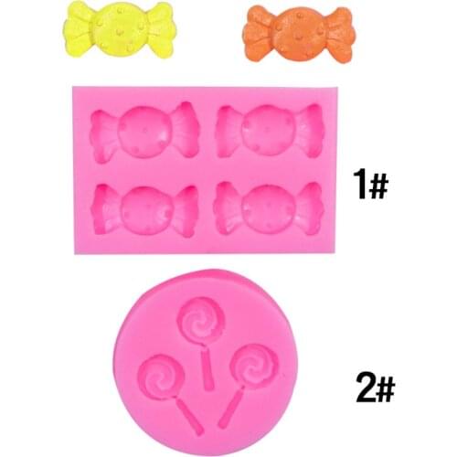 6.5*4.4*1.2CM DIY Sugar Craft Cake Candy Silicone Mold Fondant Mold Cake Decorating Tools Gum Paste Mold
