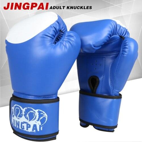 2020 New Male Female 10 oz PU Muay Thai Boxing Gloves Sanda Women Men Fighting Sandbag Training luvas boxeo Guantes