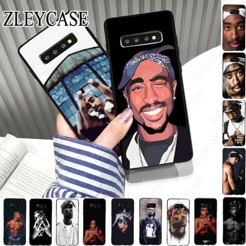 2pac Tupac And Biggie black Phone Case For samsung galaxy s10plus s10e s10lite s9 s8plus s20 plus s7 s6edge s20ultra Coque Shell