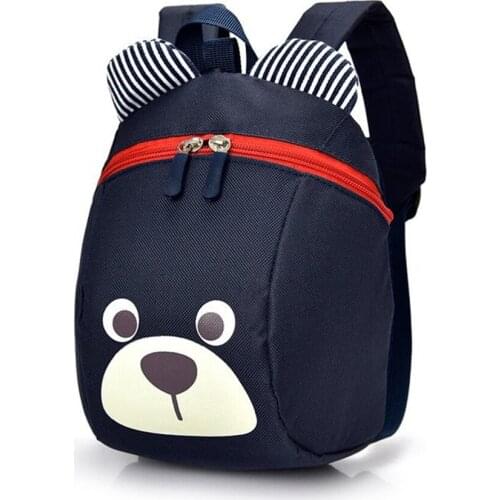 Cartoon Kids School Bags Kindergarten Boys and Girls 1-5 Years Old Children Backpack 3D Cartoon Lovely Bear School Students Bag