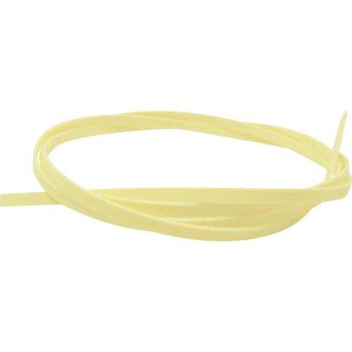 FLEOR 3pcs ABS Acoustic Guitar Binding Strip Purfling 1650x6x1.5mm, Black/Cream