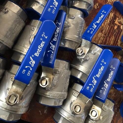 Stainless steel high pressure hydraulic hose ball valve