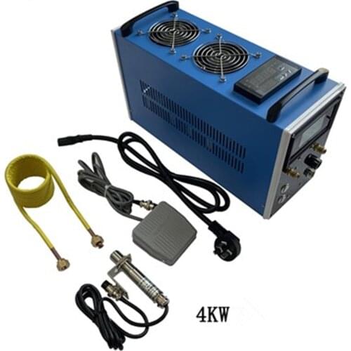 NEW 4000W ZVS Induction Heater Induction Heating Machine Metal Smelting Furnace High Frequency 0-1000℃ temperature control