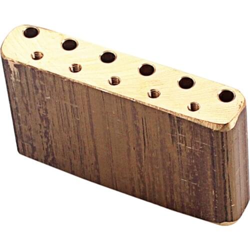 Exquisite Brass Guitar Bridge Base Tremolo Block for Strat ST Electric Guitar DIY