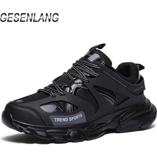 Mens Running Sports Shoes Outdoor Trail Casual Walking Lightweight Comfortable Breathable Durable Big Size Male Chunky Sneakers