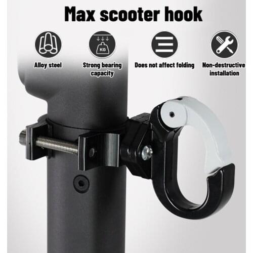 Electric Scooter Hook Aluminum Alloy Hanging Bag Hook for Ninebot MAX G30 for Xiaomi M365