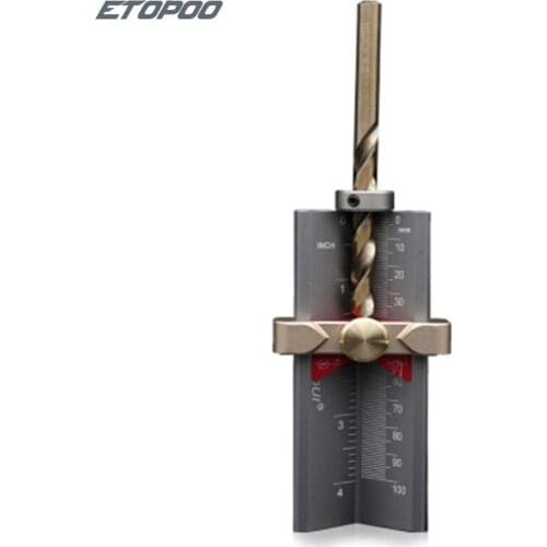 Multi-functional Height Gauge Drill Limit Ring Installation Aid Router Saw Table Drill Angle Measurer Ruler Woodworking Tools