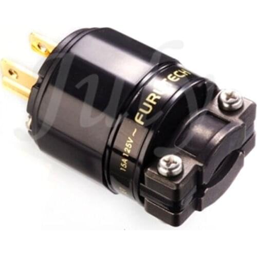 FURUTECH FI-11M-N1(G) New and improved version Power plug and tail plug gold-plated power plug tail