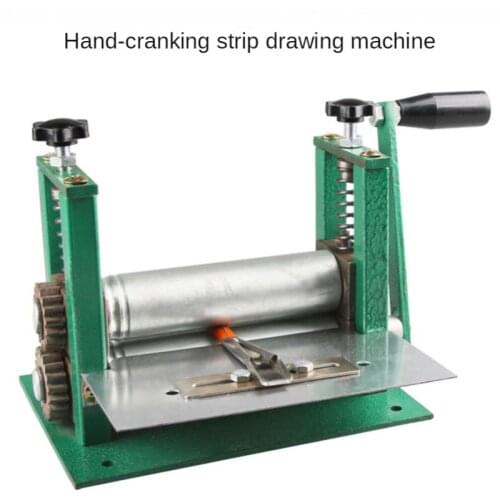 New Type Hand-Operated Small Drawing Machine/gluing Tube Machine/shoulder Strap Tube/leather Pressing Machine/laminating Machine